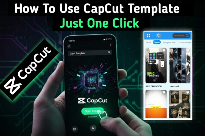 How To Edit Video Using CapCut Template | JF Ai Tech