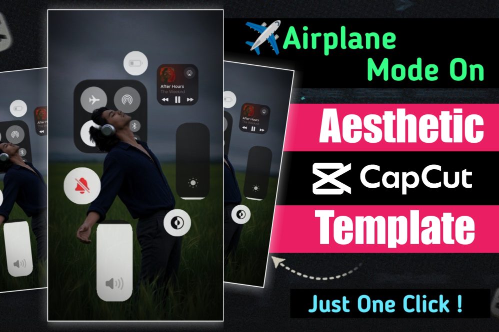 Airplane Mode On CapCut Template
